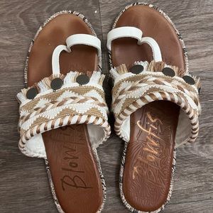 Blowfish size 8 sandals!